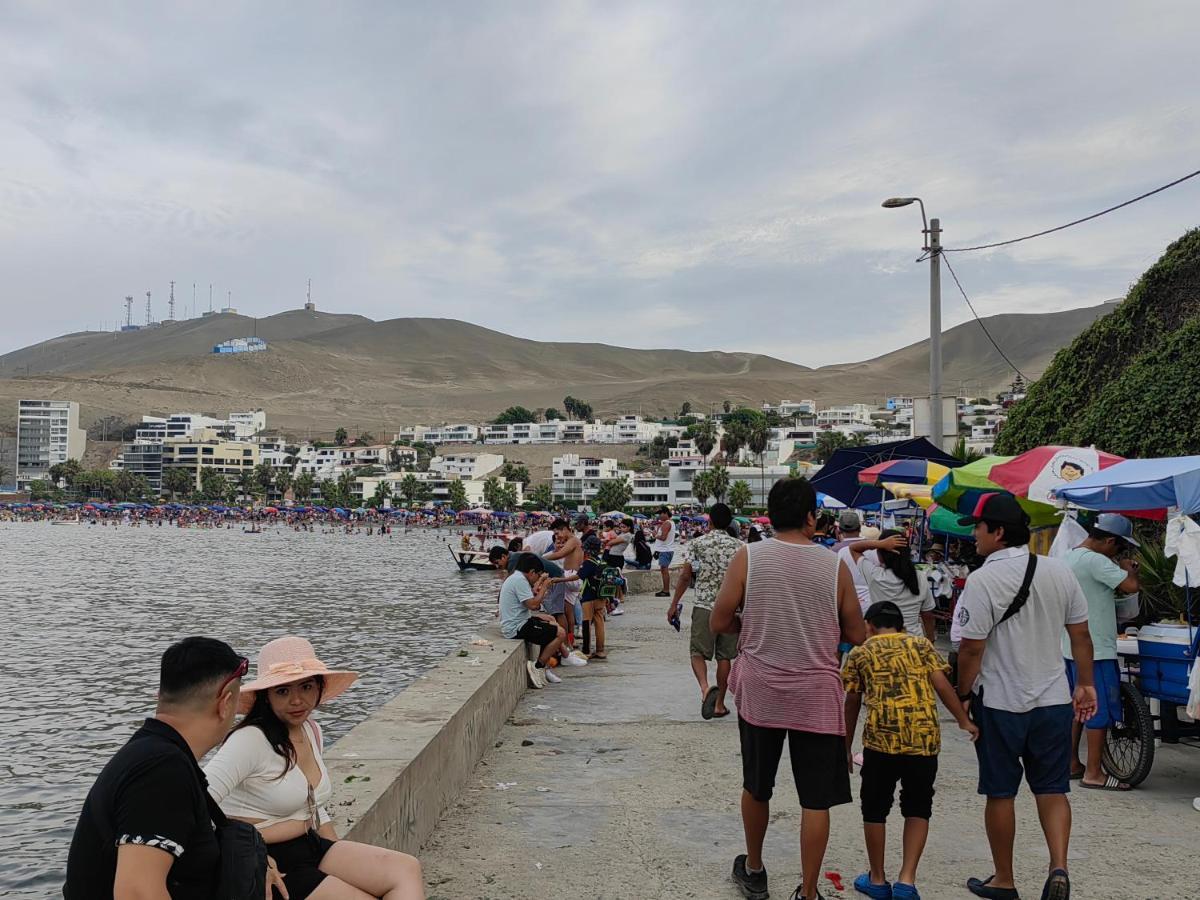 Villa Casa De Playa Con Piscina Ancon Esterno foto